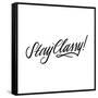Stay Classy-Ashley Santoro-Framed Stretched Canvas