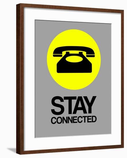 Stay Connected 1-NaxArt-Framed Art Print