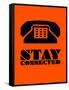 Stay Connected 3-NaxArt-Framed Stretched Canvas