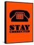 Stay Connected 3-NaxArt-Framed Stretched Canvas