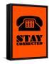 Stay Connected 3-NaxArt-Framed Stretched Canvas