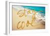 Stay Cool Ocean-Acosta-Framed Art Print