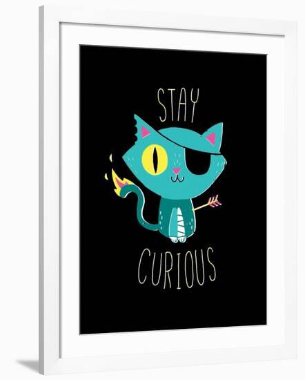 Stay Curious-Michael Buxton-Framed Art Print