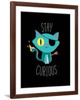 Stay Curious-Michael Buxton-Framed Art Print