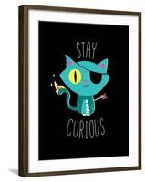 Stay Curious-Michael Buxton-Framed Art Print