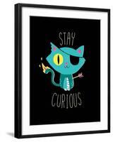 Stay Curious-Michael Buxton-Framed Art Print