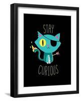 Stay Curious-Michael Buxton-Framed Art Print