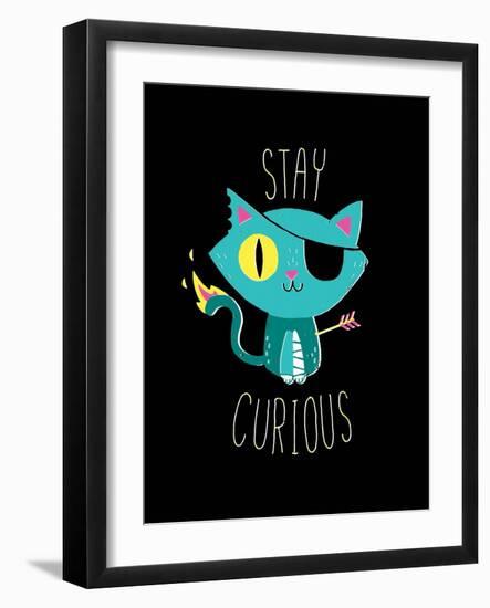 Stay Curious-Michael Buxton-Framed Art Print