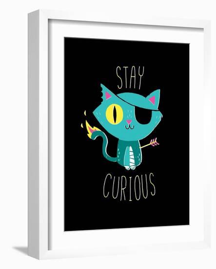 Stay Curious-Michael Buxton-Framed Art Print