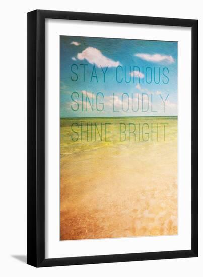 Stay Curious-Susan Bryant-Framed Art Print