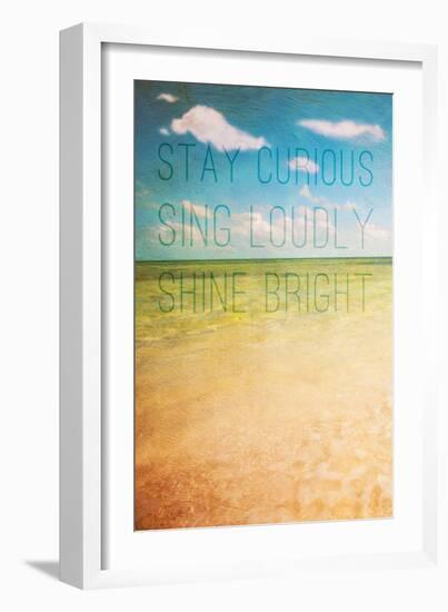 Stay Curious-Susan Bryant-Framed Art Print