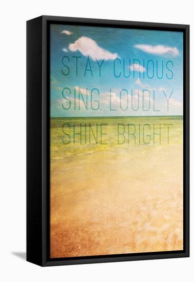 Stay Curious-Susan Bryant-Framed Stretched Canvas