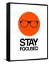 Stay Focused Circle 1-NaxArt-Framed Stretched Canvas