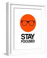 Stay Focused Circle 1-NaxArt-Framed Art Print