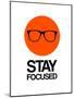 Stay Focused Circle 1-NaxArt-Mounted Art Print