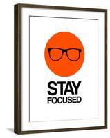 Stay Focused Circle 1-NaxArt-Framed Art Print