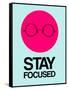 Stay Focused Circle 1-NaxArt-Framed Stretched Canvas