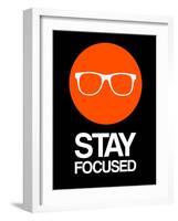 Stay Focused Circle 2-NaxArt-Framed Art Print