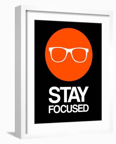 Stay Focused Circle 2-NaxArt-Framed Art Print