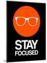 Stay Focused Circle 2-NaxArt-Mounted Art Print