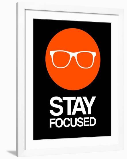 Stay Focused Circle 2-NaxArt-Framed Art Print