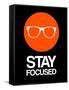 Stay Focused Circle 2-NaxArt-Framed Stretched Canvas