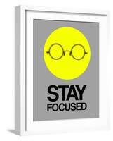 Stay Focused Circle 2-NaxArt-Framed Art Print