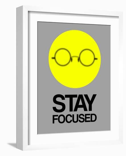 Stay Focused Circle 2-NaxArt-Framed Art Print