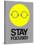 Stay Focused Circle 2-NaxArt-Stretched Canvas