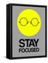 Stay Focused Circle 2-NaxArt-Framed Stretched Canvas