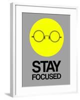 Stay Focused Circle 2-NaxArt-Framed Art Print