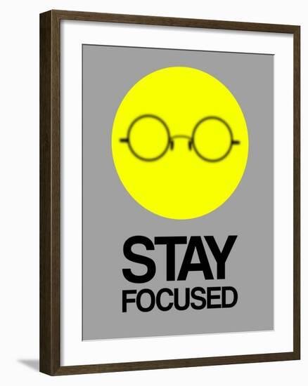 Stay Focused Circle 2-NaxArt-Framed Art Print