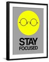 Stay Focused Circle 2-NaxArt-Framed Art Print