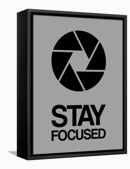 Stay Focused Circle 3-NaxArt-Framed Stretched Canvas