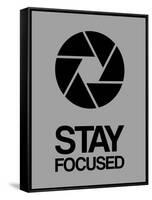 Stay Focused Circle 3-NaxArt-Framed Stretched Canvas