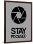 Stay Focused Circle 3-NaxArt-Framed Art Print