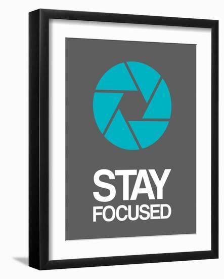 Stay Focused Circle 4-NaxArt-Framed Art Print