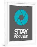 Stay Focused Circle 4-NaxArt-Framed Art Print