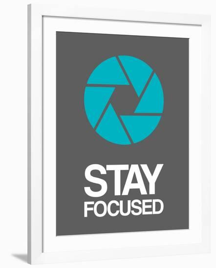 Stay Focused Circle 4-NaxArt-Framed Art Print