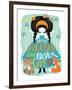 Stay Focused Doll-Gaia Marfurt-Framed Giclee Print