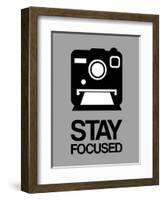 Stay Focused Polaroid Camera 1-null-Framed Art Print