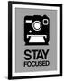 Stay Focused Polaroid Camera 1-NaxArt-Framed Art Print