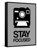 Stay Focused Polaroid Camera 1-NaxArt-Framed Stretched Canvas