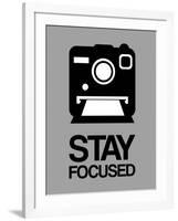 Stay Focused Polaroid Camera 1-NaxArt-Framed Art Print