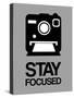 Stay Focused Polaroid Camera 1-NaxArt-Stretched Canvas