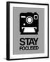 Stay Focused Polaroid Camera 1-NaxArt-Framed Art Print