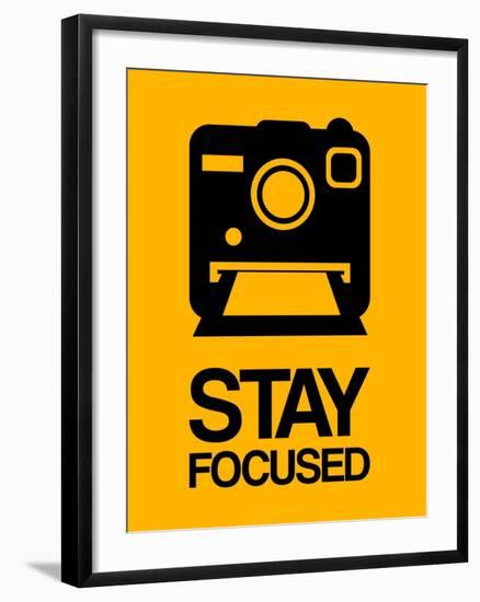 Stay Focused Polaroid Camera 2-NaxArt-Framed Art Print