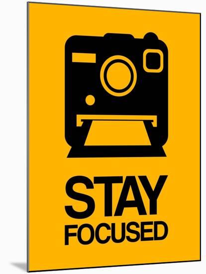 Stay Focused Polaroid Camera 2-NaxArt-Mounted Art Print