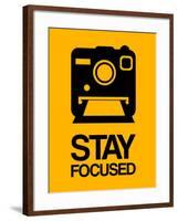 Stay Focused Polaroid Camera 2-NaxArt-Framed Art Print