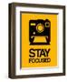 Stay Focused Polaroid Camera 2-NaxArt-Framed Premium Giclee Print